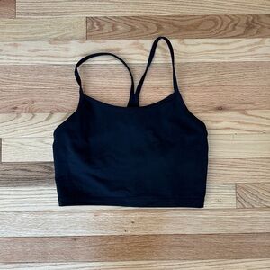 Aerie Black Workout Crop Top